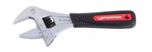 ROTHENBERGER, Állítható villáskulcs 6' (L136) gumírozott nyéllel 0-34mm-ig