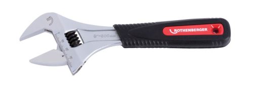 ROTHENBERGER, Állítható villáskulcs 8' (L216) gumírozott nyéllel 0-39mm-ig