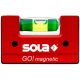 Sola GO! magnetic mágneses kompakt vízmérték 6.8 cm (r)