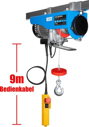 Elektromos csörlő GSZ 200/400L