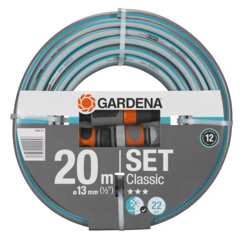 Gardena Classic tömlő 13 mm (1/2'), 20 m,rendszerelemekkel Készlet erejéig!