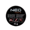 NEO TOOLS FORRASZTÓPISZTOLY 150W, kiegészítőkkel, 3db pákacsúcs, forrasztókrém, forrasztóón, kofferben