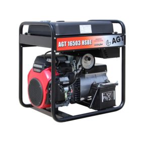   AGT 16503 HSBE R45 áramfejlesztő - HONDA GX690, 45L tank, elektromos indítás