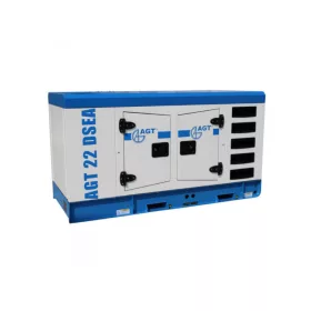   AGT 22 DSEA dízel AVR áramfejlesztő 400V-22 kVA, hangszigetelt burkolat