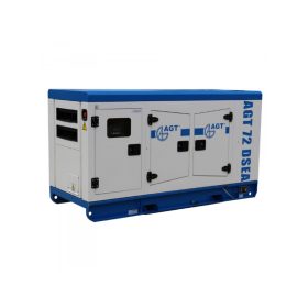   AGT 72 DSEA dízel AVR áramfejlesztő 400V-69 kVA, hangszigetelt burkolat