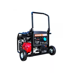   AGT 7601 HSBE TTL áramfejlesztő - HONDA GX390, elektromos indítás, AVR + ajándék szállítókerék!