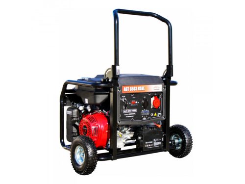 AGT 8603 HSBE TTL áramfejlesztő - HONDA GX390, elektromos indítás, AVR + ajándék szállítókerék!