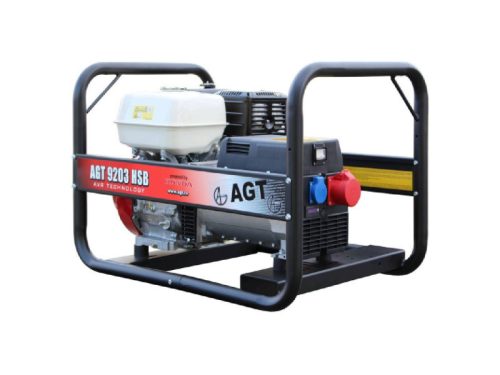 AGT 9203 HSB áramfejlesztő - HONDA GX390, AVR