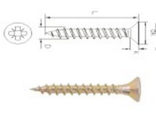 FORGÁCSLAPCSAVAR 2.5X 18 TUF/ 500 DB