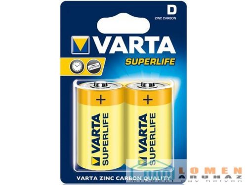 ELEM VARTA GÓLIÁT R20 SUPERLIFE/2 DB