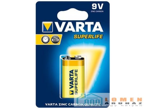 ELEM VARTA 9V 6F22 SUPERLIFE