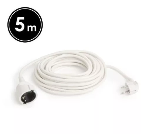 Lengő hosszabbító fehér 5 m