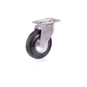 KERÉK GUMIS         125 MM FORGÓS IMPORT WP 13A-125