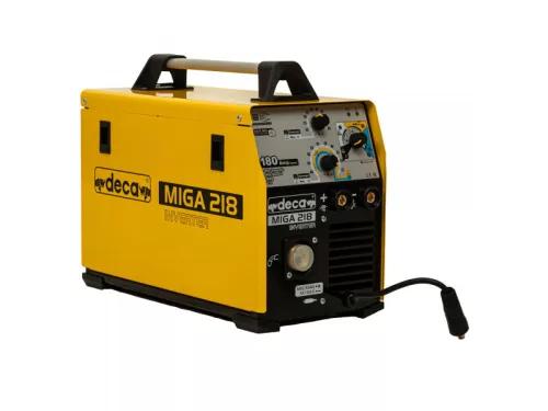 DECA MIGA 218 inverteres hegesztő - MIG/MAG, MMA, TIG DC, 10-180A, 230V