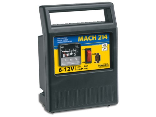 DECA MACH214 akkumulátortöltő (6/12V, 4A, max. 60Ah)