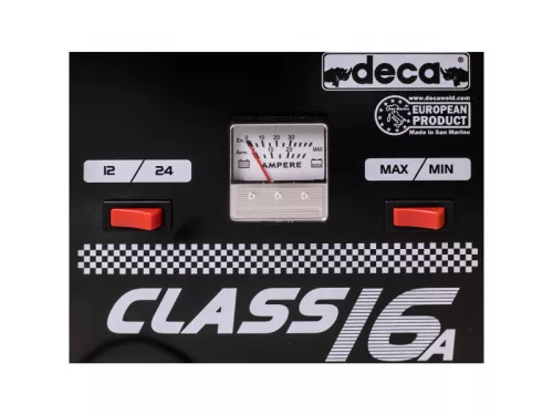 DECA CLASS16A akkumulátortöltő - 12/24V, 12A, max. 200Ah