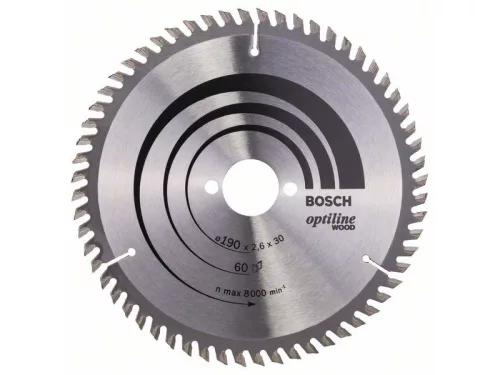 BOSCH Optiline Wood körfűrészlap