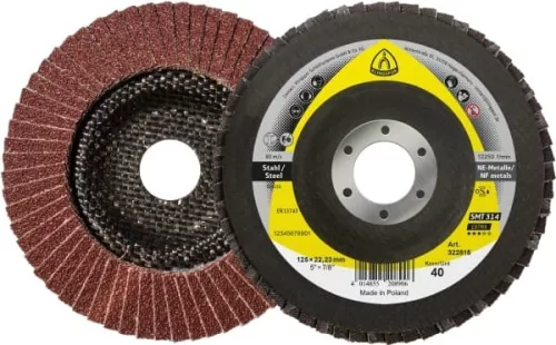 Klingspor Lamellás csiszolótányér P60 SMT 314 125X22,23 kúpos