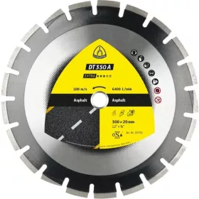   Klingspor DT 350 gyémántvágó 400x3,6x25,4mm 24 szegmensek 40x3,6x10