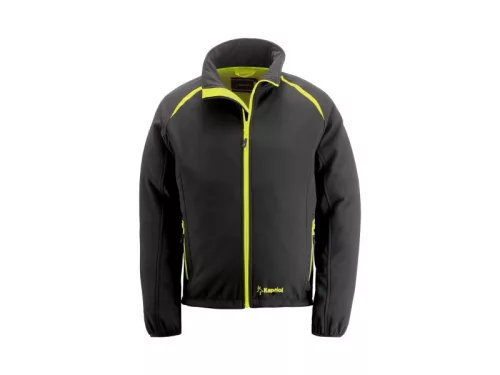 Kapriol EVO Soft Shell dzseki fekete/citrom XL