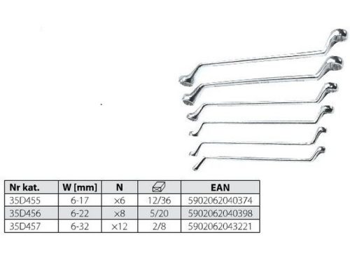 CSILLAGKULCS KLT.TOP TOOLS 35D455 6R 6-17