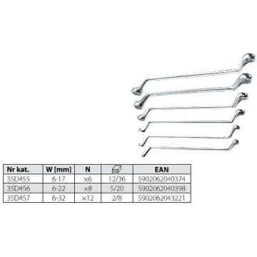 CSILLAGKULCS KLT.TOP TOOLS 35D457 12R 6- 32