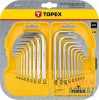 IMBUSZ ÉS TORXKULCS KLT TOPEX 35D952 18 R