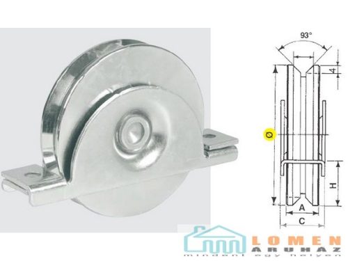 TOLÓKAPUV.IBFM KERÉK TALP ¤ 20 ½V½80