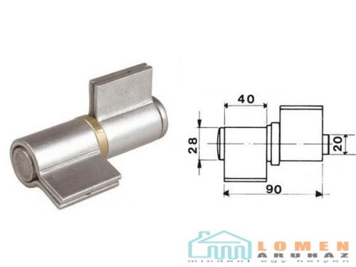 KIVEHETÕCSAPÚ P.IBFM 90MM EGYENES /12DB