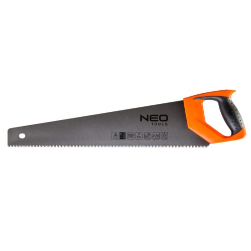 NEO TOOLS Kézifűrész 500mm, 7TPI, teflon bevonat