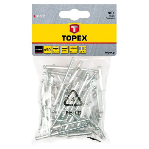 TOPEX POPSZEGECS 3.2X8, 50db