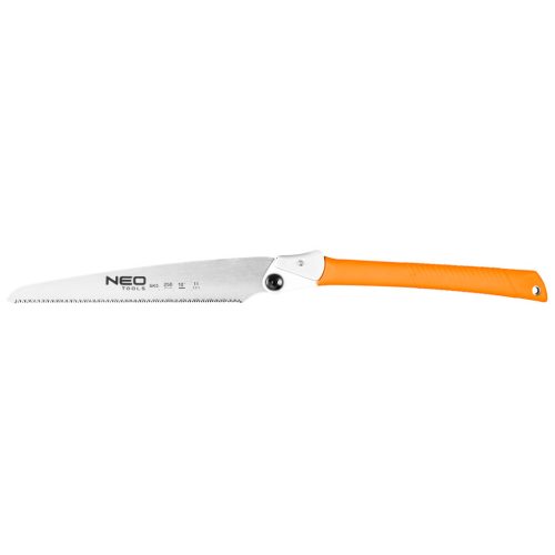 NEO TOOLS Japán fűrész, fűrészlap:250mm(10") 11 TPI, hegyes, összecsukható