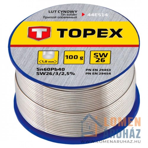 FORRASZTÓÓN TOPEX 44E514 1,0 MM 100GR