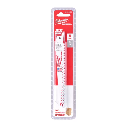 Milwaukee Szablyafűrészlapok 150/4,2 mm HCS 3 db
