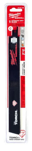Milwaukee Szablyafűrészlapok érdes gyémánt 230mm 1db