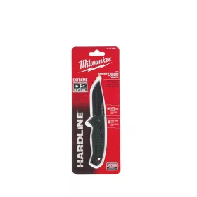   Milwaukee Összecsukható kés, sima élű, D2 acél, fekete - 1 db