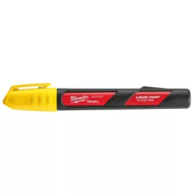   Milwaukee INKZALL™ Jelölő filc szelepes Sárga  1 db (Rendelési egység 12 db)