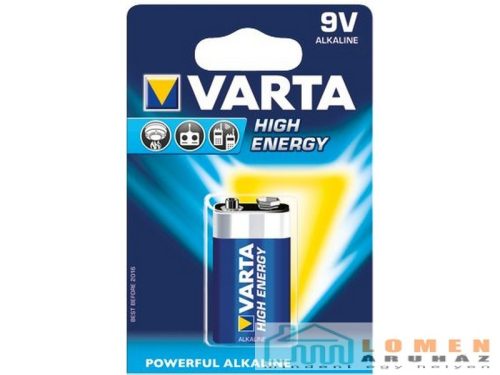 ELEM VARTA 9V 6LR61 HIGH ENERGY