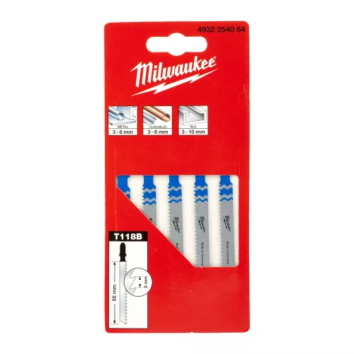 Milwaukee Szúrófűrészlap 55/2 mm  5 db