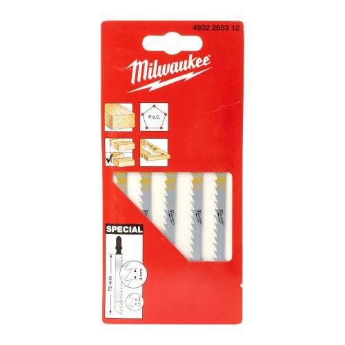 Milwaukee Szúrófűrészlap 75/4 mm special  5 db