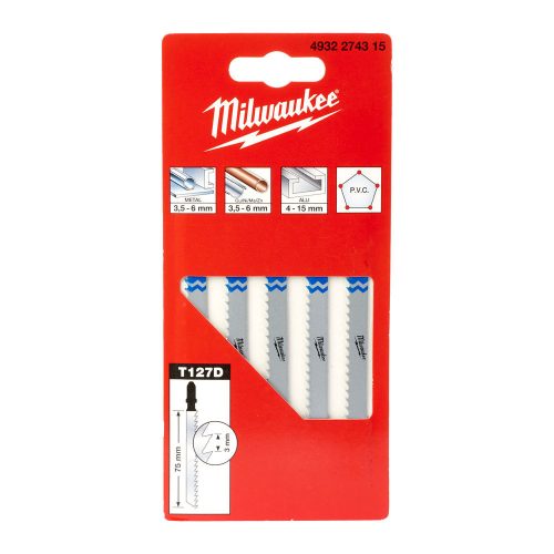 Milwaukee Szúrófűrészlap 75/3 mm  5 db
