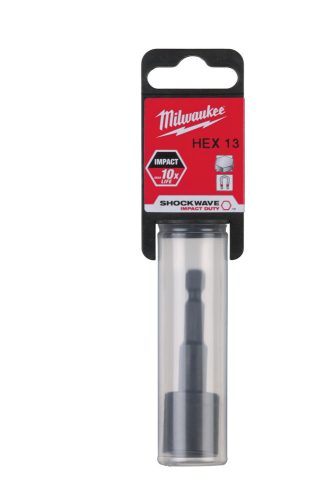 Milwaukee 1/4' Mágneses dugókulcs Hex 13 mm 1 db