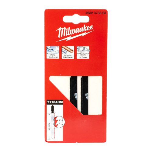 Milwaukee Szúrófűrészlap 50/1,1 mm (Rozsdamentes acélhoz)  2 db