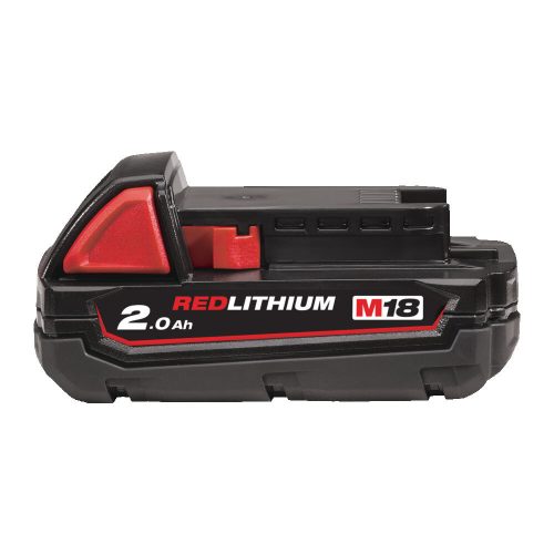 Milwaukee M18B2 REDLITHIUM™-ION AKKUMULÁTOR 18 V 2,0 AH