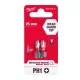 Milwaukee Shockwave bit PH1 25mm-2db