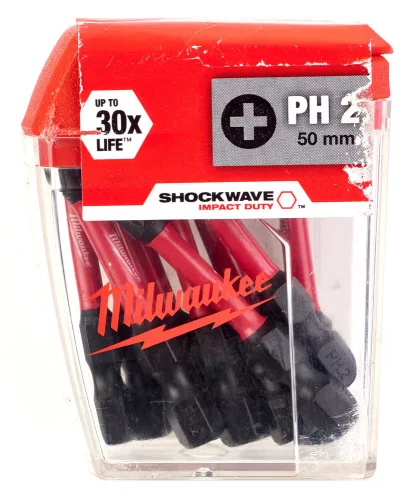 Milwaukee Shockwave bit CD PH2 50mm-10db (Rendelési egység 10 db)
