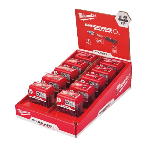Milwaukee Shockwave bit CD PZ3 25mm-25db (Rendelési egység 10 db)