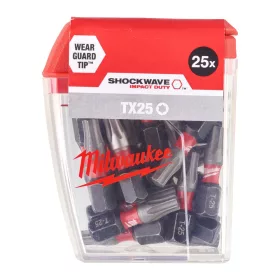   Milwaukee Shockwave bit CDTX25 25mm-25db (Rendelési egység 10 db)