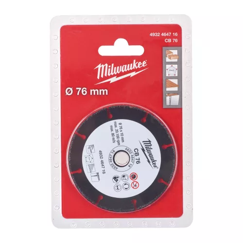 Milwaukee Karbid Vágókorong 76 mm (M12 FCOT) - 1db