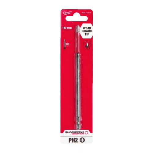 Milwaukee Shockwave bit PH2 150 mm - 1 db